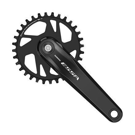 SHIMANO Kliky ESSA FC-U2000 175mm 32z. 7/8-k. černý na čtyřhran bez ložisek